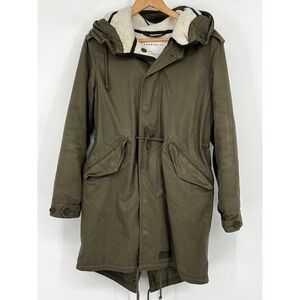 Community Military Aritzia Premium Fishtail Parka Jacket Size XS Green